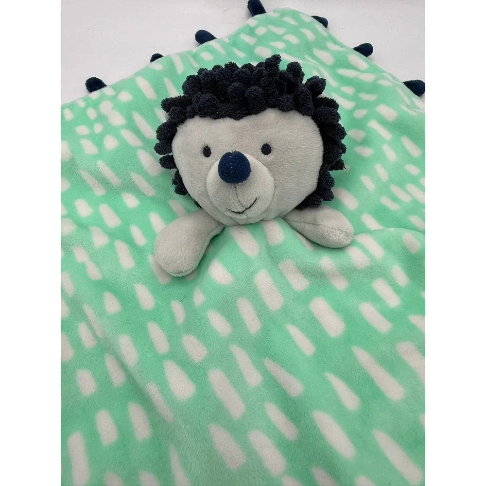 Oh Joy! Hedgehog Lovey Target Security Blanket Soother Green Blue